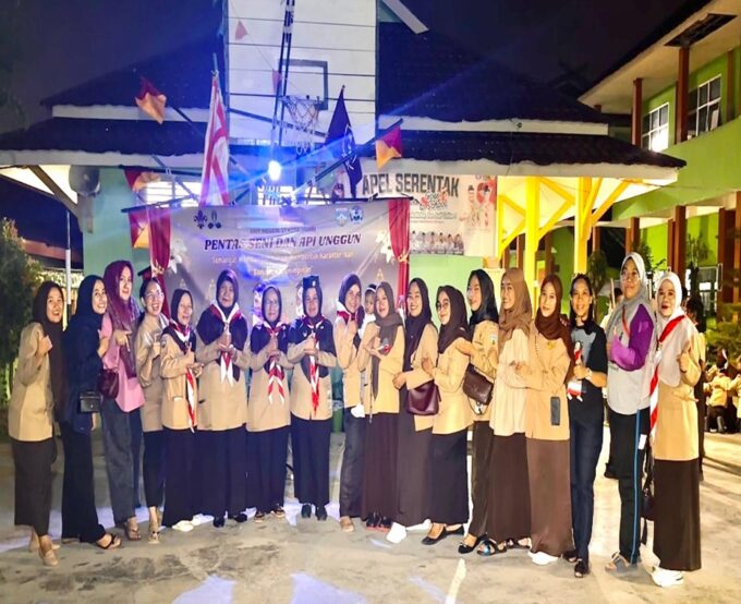 "Membentuk Pramuka Tangguh dan Berkarakter melalui Kegiatan Penerimaan Tamu Penggalang SMPN 17 Kota Jambi Tahun 2025"